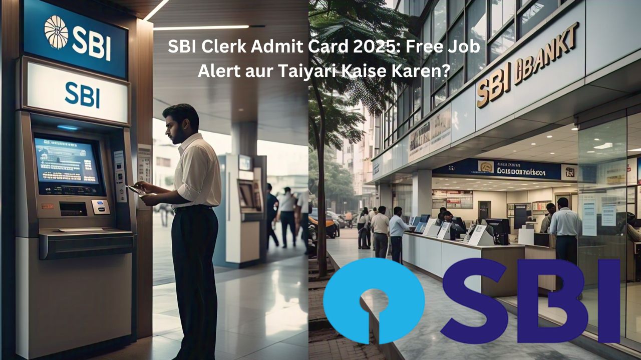 SBI Clerk Admit Card 2025: Free Job Alert aur Taiyari Kaise Karen?